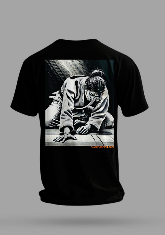 Embrace The Darkness Female Judoka